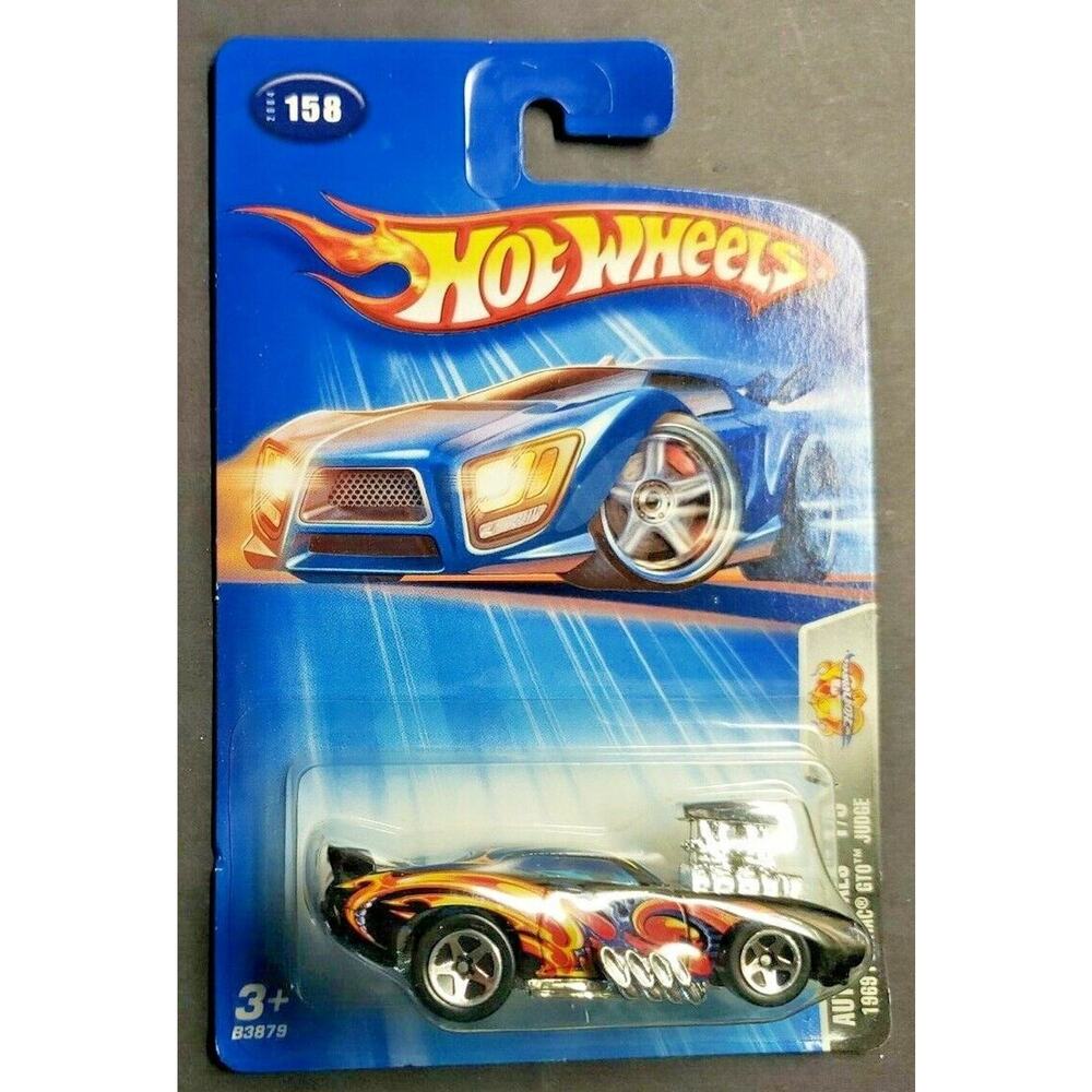 2004 Hot Wheels 158 Autonomics‎ 1/5 1969 Pontiac GTO Judge HW6